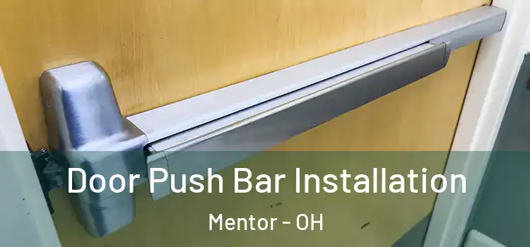  Door Push Bar Installation Mentor - OH
