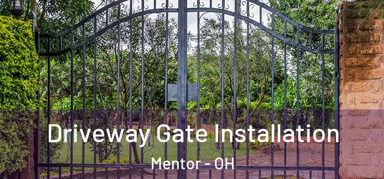 Driveway Gate Installation Mentor - OH