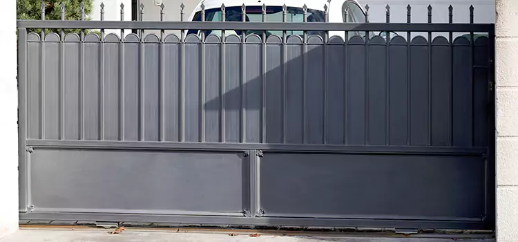 Metal Driveway Gate Installation Mentor
